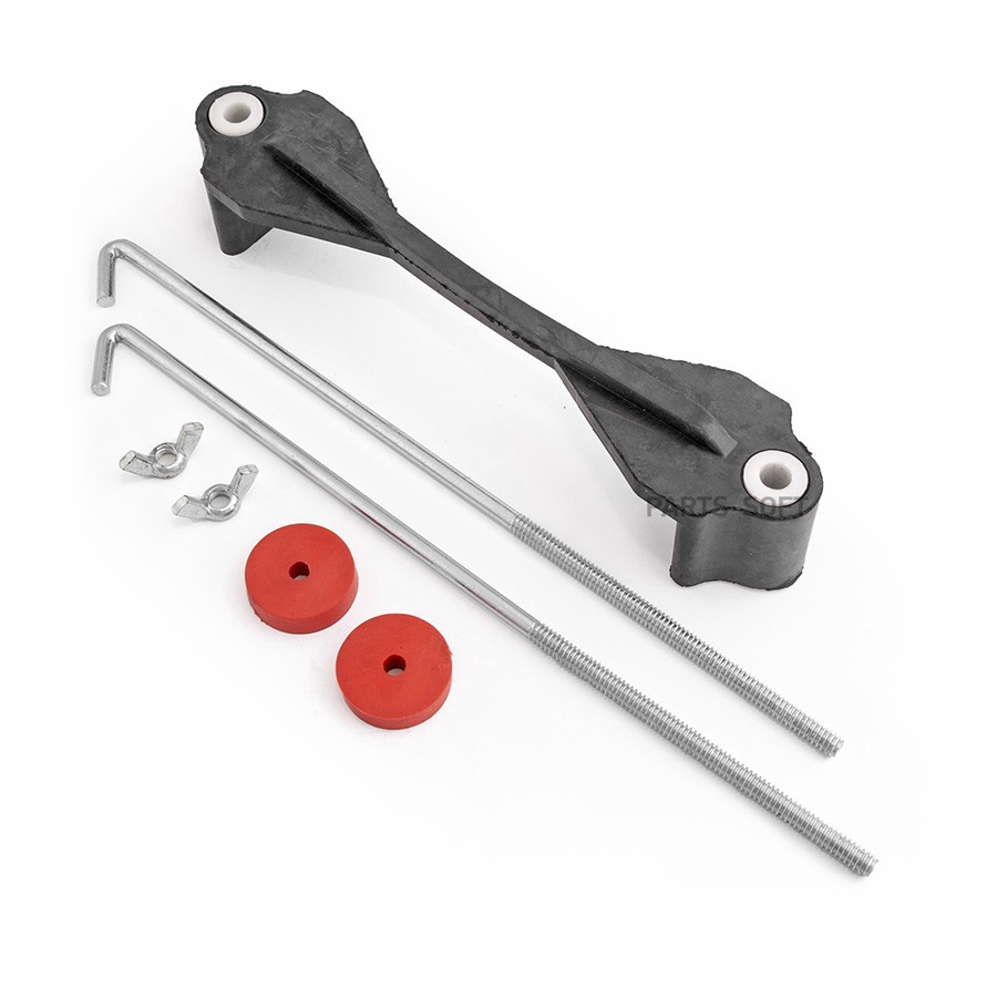 Кронштейн крепления АКБ AUTOPROFI (12Х7х34 см. 2 шпильки, 2 фиксирующие шайбы, 2 гайки-барашка) - AUTOPROFI None None